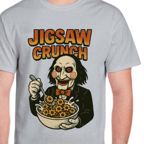 "Jigsaw Crunch" Horror Shirt - Picture 2 of 4